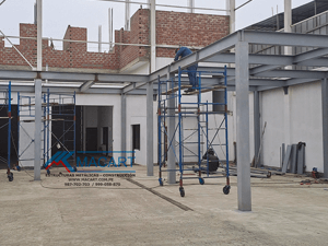 Armado de estructura metálica para mezzanine en Lima