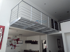 Macart - Mezzenine Metálico para Vivienda